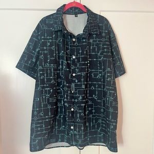 Electric schematic shirt